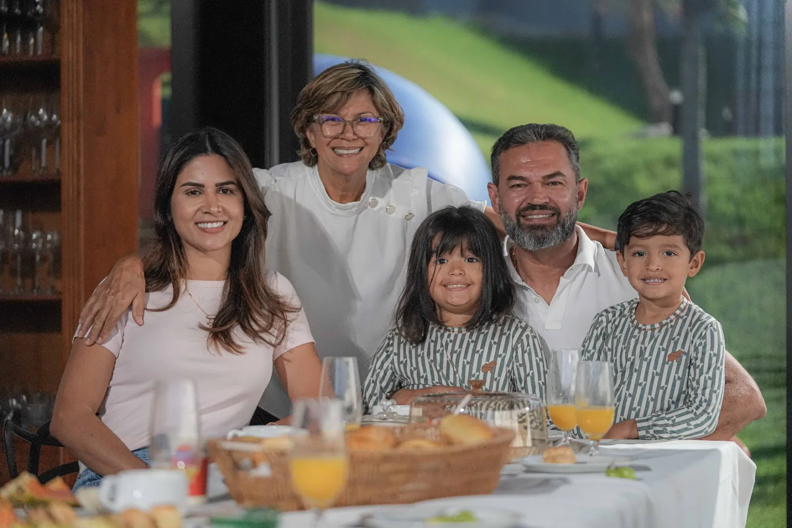 Bruno Scheid com a família